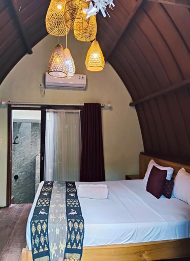 Bedroom, Gili Mesari Cottages & Homestay, Lombok