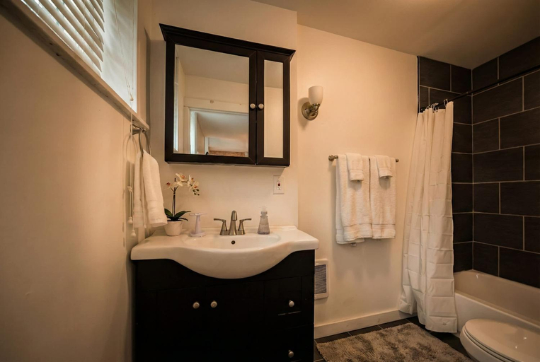 Bathroom 3, Park Place- cozy modern space fully updated fast WiFi good coffee and easy parking, New Castle