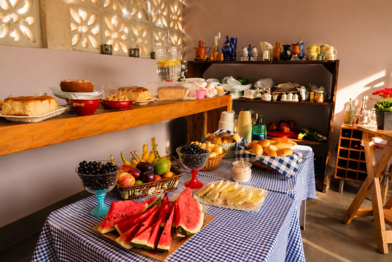 Food & Drinks, Villa Pella - Chale Dalia- com cafe manha, Brumadinho