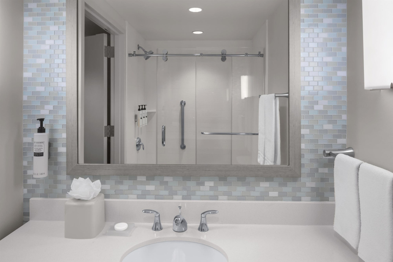 Bathroom 4, Hilton Garden Inn Miami Dolphin Mall, Miami-Dade