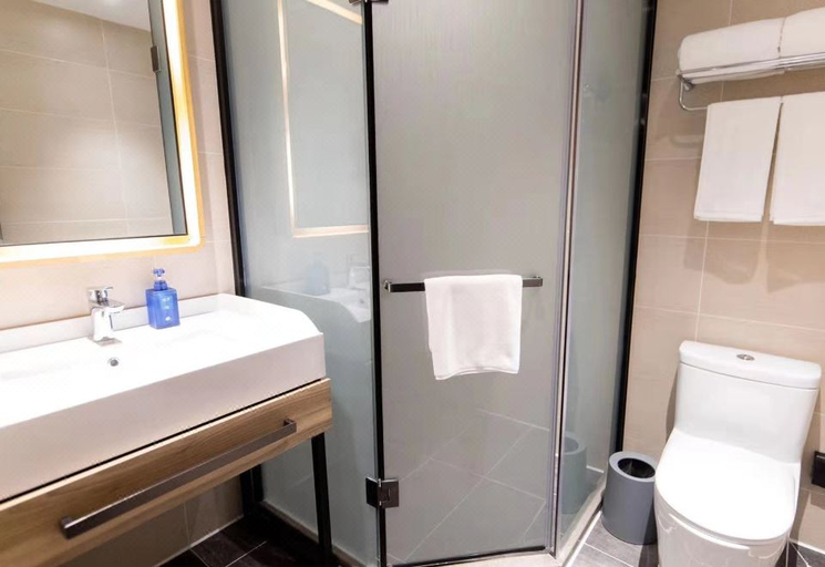 Bathroom 4, Hanting Hotel Zaozhuang Tai'erzhuang Gucheng Scenic Spot, Zaozhuang