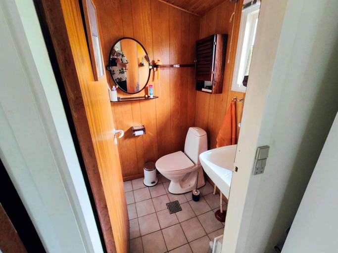 Bathroom, 6 Person Holiday Home in Farevejle, Odsherred