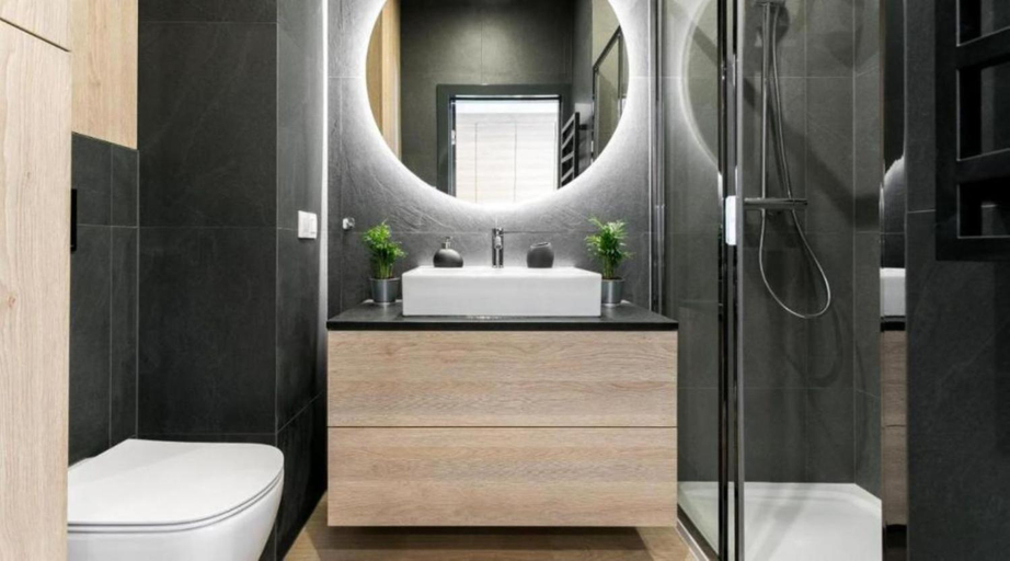 Bathroom 3, Rakowicka Apartments with tarrace, AC and free parking, Kraków City