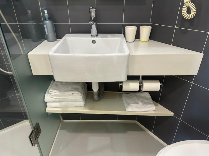 Bathroom, Hanting Hotel Beijing Anzhen, Beijing
