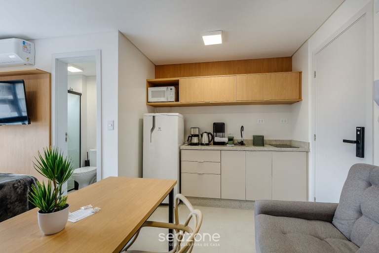 Others 3, Fully Equipped Studio in Building With gym Pla0311, Curitiba