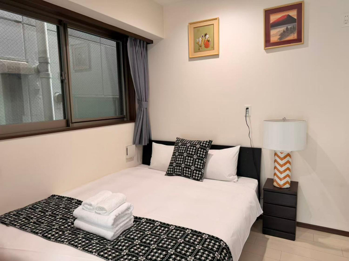 Bedroom 2, 大人気黒門市場徒歩1分 日本橋駅徒歩2分 道顿堀 難波 心斎橋徒歩圏内 金悦マンション, Osaka