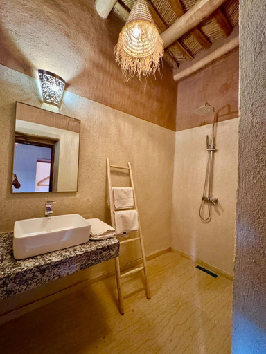 Bathroom, Casbah D Hotel La Jeanne Tourisme Ecologique, Ouarzazate