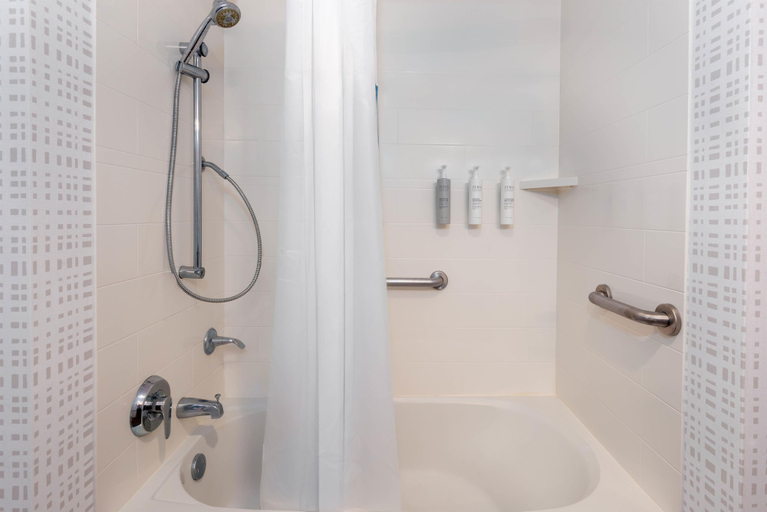 Bathroom 5, Hampton Inn & Suites Clearwater Beach, Pinellas