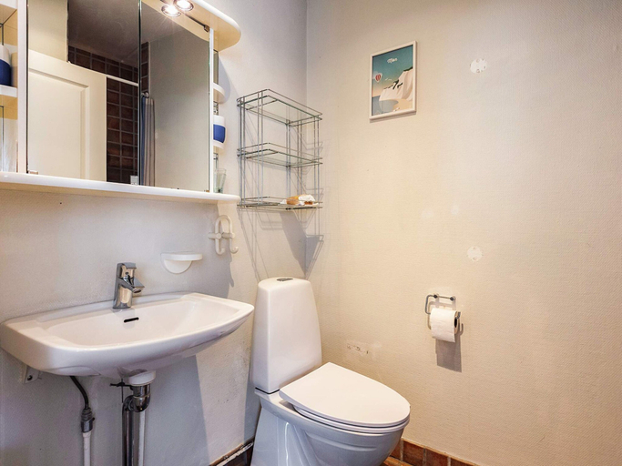 Bathroom, 4 Person Holiday Home in Borre, Vordingborg