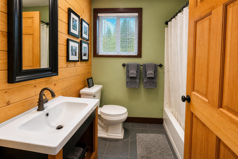 Bathroom 4, Pine Acres by NW Comfy Cabins, Chelan