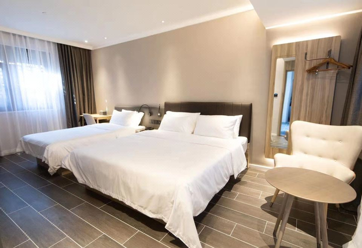 Bedroom 3, Hanting Hotel Zaozhuang Tai'erzhuang Gucheng Scenic Spot, Zaozhuang