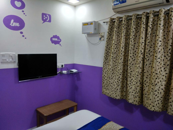 Bedroom, Gt service apartments & rooms, Chennai