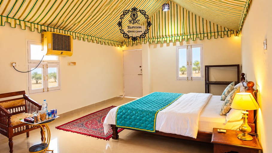 Bedroom 3, Rajputana Desert Camp By Castle Crown, Jaisalmer