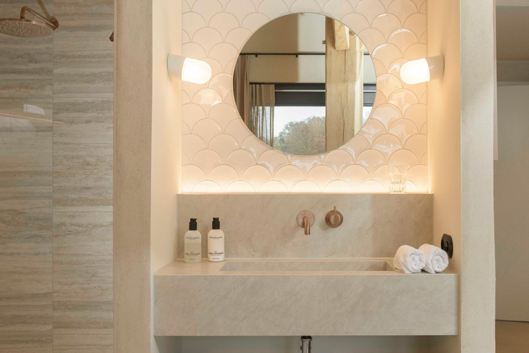 Bathroom, B&B Het Nagtegaaltje, Hardenberg