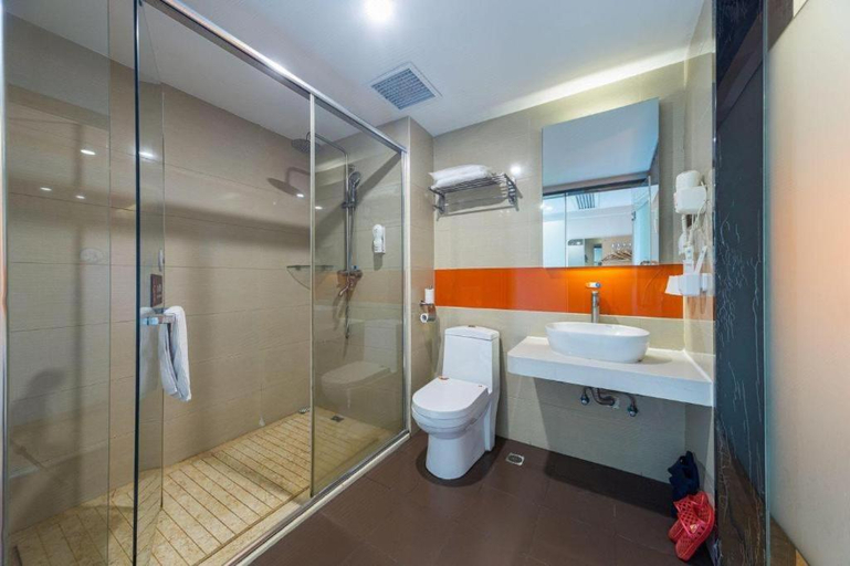 Bathroom 4, 7 Days Premium Changsha Sanyi Avenue National University of Defense Technology, Changsha