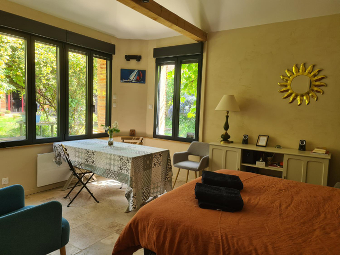 Bedroom, Au coeur de Montastruc-la-Conseillere - Chambres d'hotes, Haute-Garonne