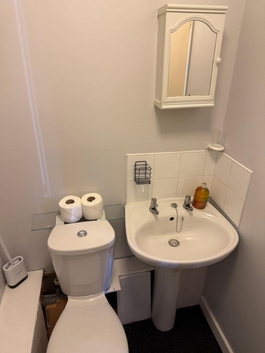 Bathroom, the crown hotel, Hampshire