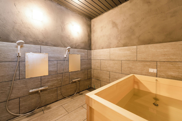 Bathroom 4, Tsuzuya Village, a guesthouse with a full-fledged private sauna, Minokamo