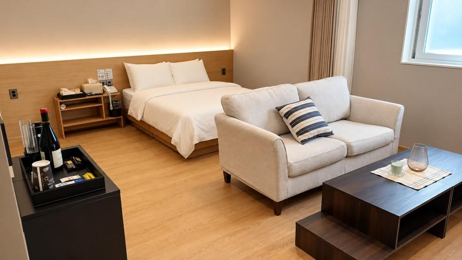 Bedroom 3, Incheon (Juan) Hotel Regen, Nam