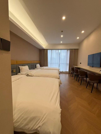Bedroom, Snug Gaokong Jiangjing Hotel, Guangzhou