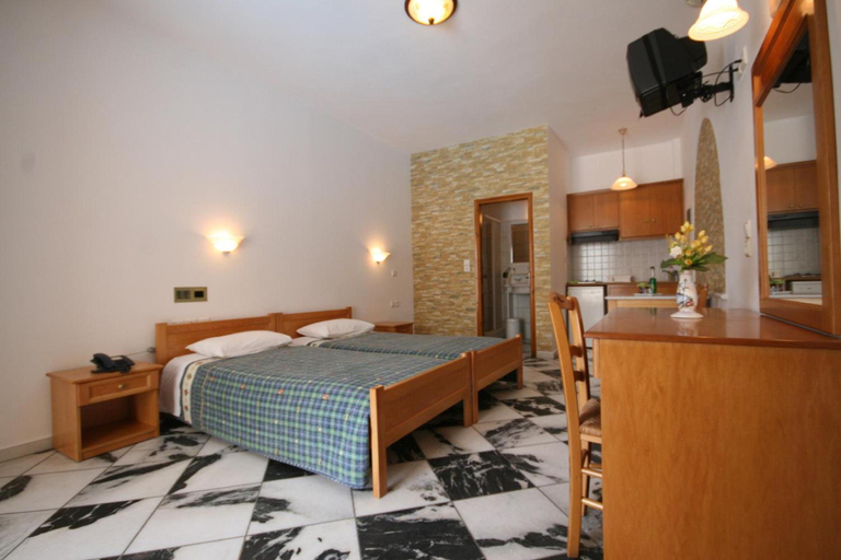 Bedroom 2, Aegeon Hotel, South Aegean