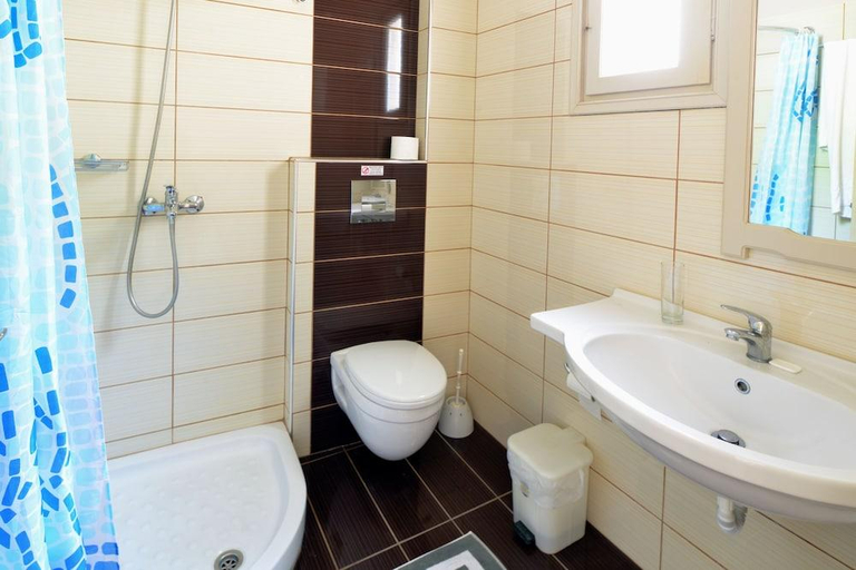 Bathroom, Panorama Hotel, North Aegean