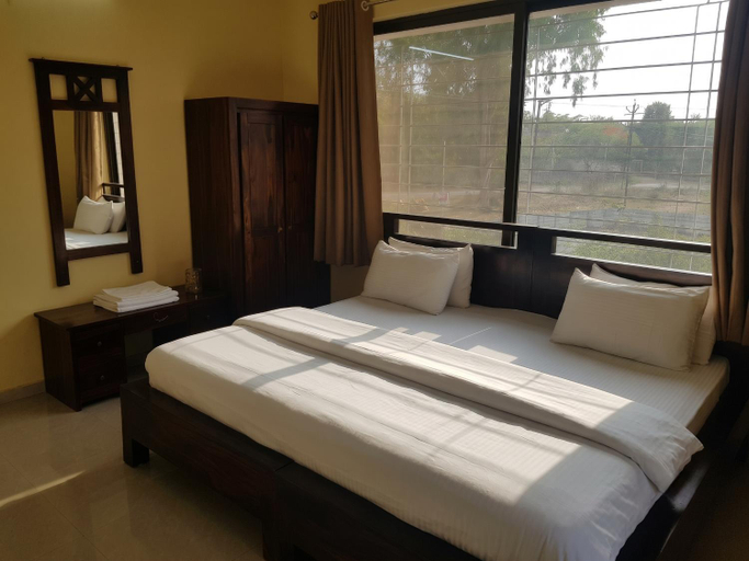 Bedroom 2, Status Homeaway Service Apartments, Nashik