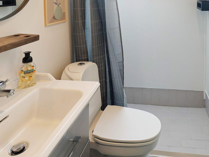 Bathroom, 4 Person Holiday Home in Karrebaeksminde, Næstved