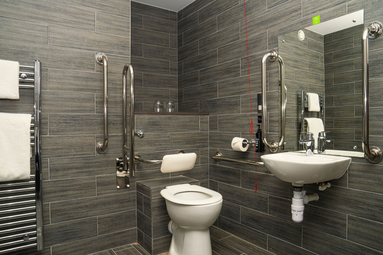 Bathroom 5, Village Hotel Edinburgh, Edinburgh