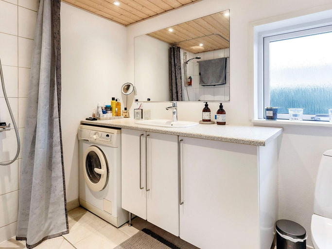 Bathroom, Holiday Home in Hals, Aalborg
