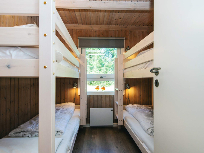Bedroom 2, 4 Star Holiday Home in Bindslev, Hjørring