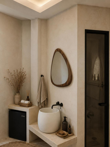 Bathroom, Rhodea Mar, South Aegean