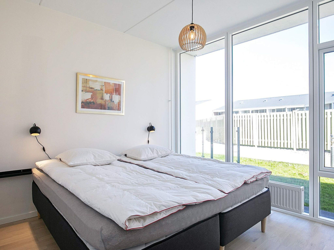 Bedroom 2, Spacious Apartment in RingkÃ¸bing near Sea, Ringkøbing-Skjern