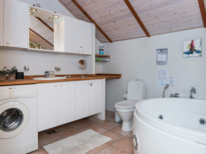 Bathroom 3, 4 Star Holiday Home in Hemmet, Ringkøbing-Skjern
