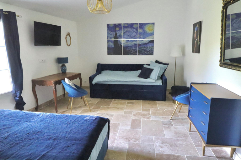 Bedroom 5, Chambres d'Hôtes au Mas de Cadoule, Hérault