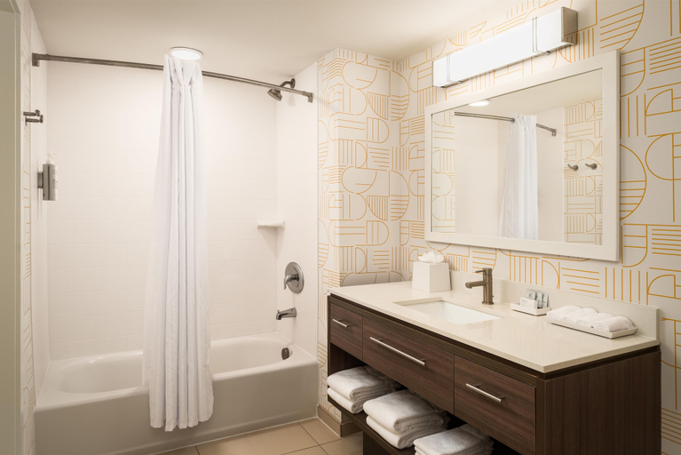 Bathroom 4, Home2 Suites by Hilton Jacksonville Airport, Duval