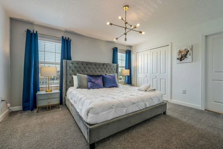 Bedroom 3, Stylish Home w/ Private Pool, 10 Min. From Disney!, Osceola