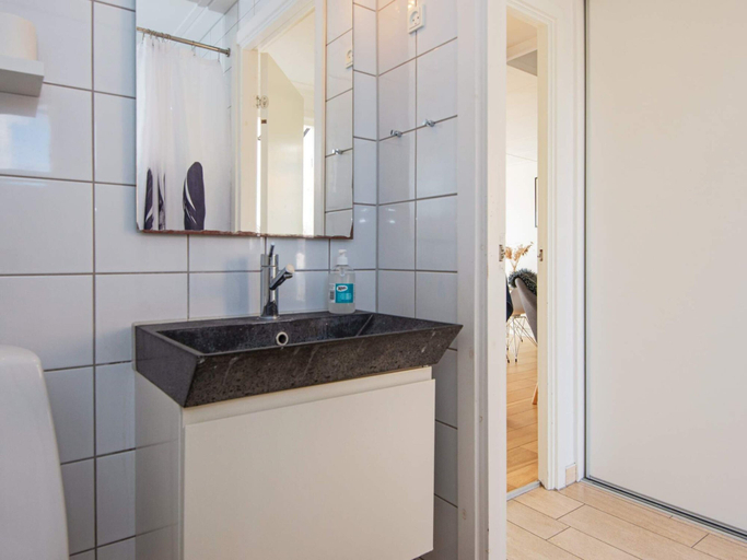 Bathroom, 6 Person Holiday Home in Ebeltoft, Syddjurs