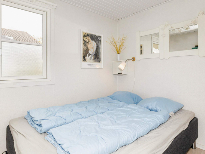 Bedroom 2, 6 Person Holiday Home in Vestervig, Thisted
