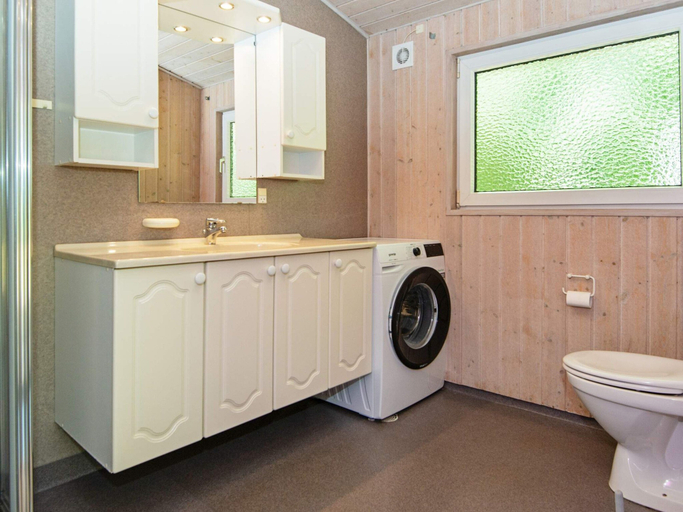 Bathroom, Holiday Home in NÃ¸rre Nebel, Varde