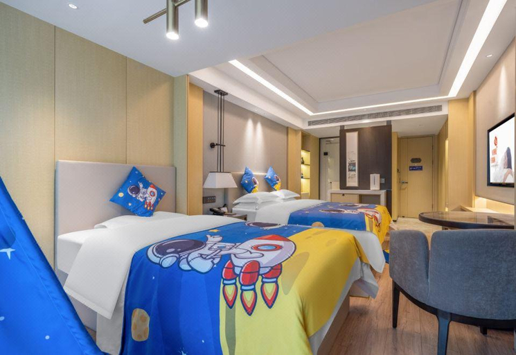 Bedroom 4, YunYi Zizai Hotel (Ordos Wanda Shop), Ordos