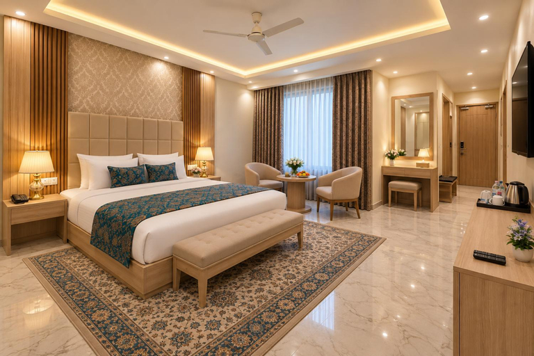 Bedroom 3, Hotel West End Igi Airport With Free Airport Drop, Delhi