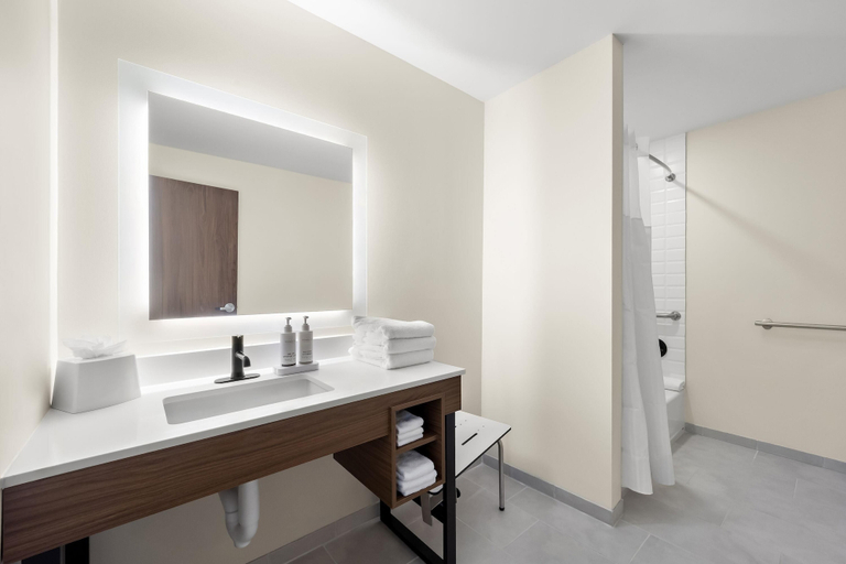 Bathroom 4, Hawthorn Extended Stay by Wyndham Mebane, Alamance