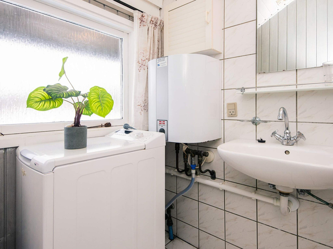 Bathroom, 4 Star Holiday Home in Vejers Strand, Varde