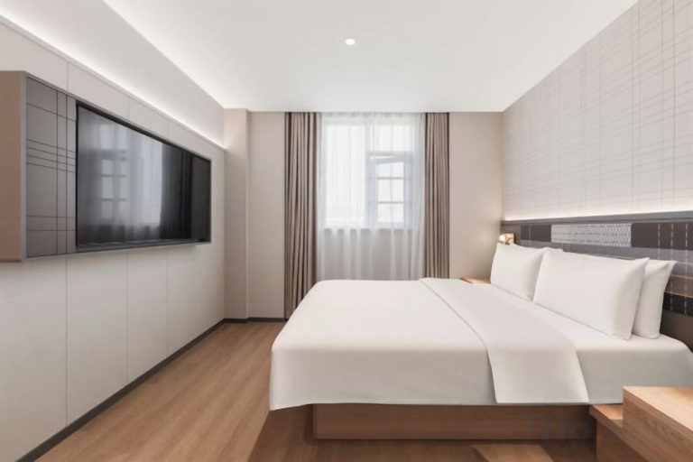 Bedroom 3, Homeinn Plus Hotel (Shanghai Zhangjiang Guanglan Road Subway Station), Shanghai