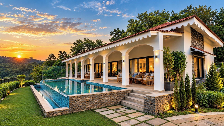 Exterior & Views 2, FHR Wilderness Lodge Chandigarh by TUTC, Sahibzada Ajit Singh Nagar