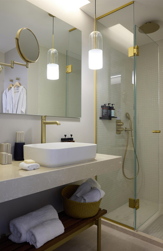 Bathroom 5, Aulus Chania All-Inclusive Resort, Curio Collection by Hilton - Adults Only, Crete
