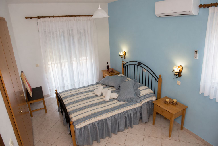 Bedroom 3, Nephele Apartments, South Aegean