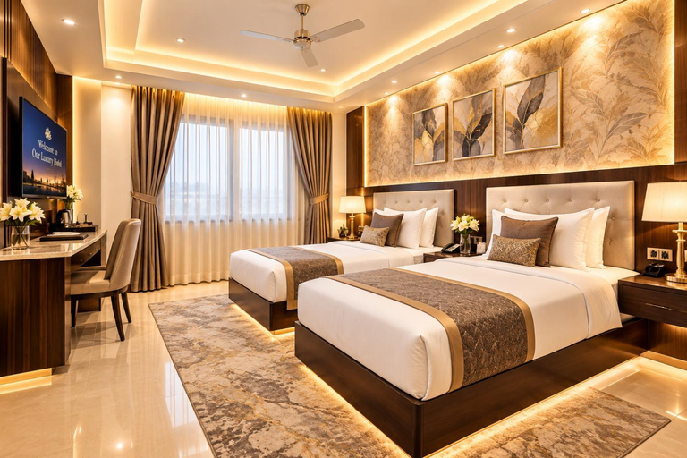 Bedroom 2, Hotel Olive Aero Suites Near Delhi IGI Airport, Delhi
