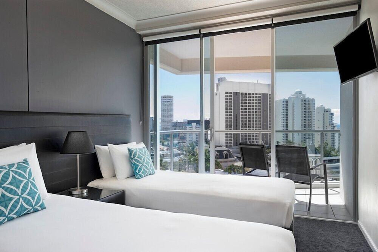 Bedroom 3, PeepSleep Chevron Towers, Gold Coast
